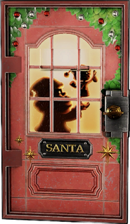 Festive Armoured Door