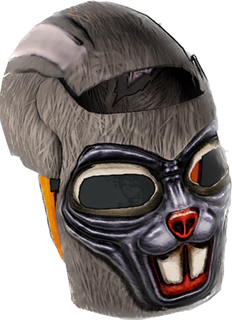 Rabbit Metal Facemask