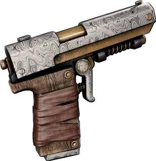 Watered Steel - Semi-Automatic Pistol