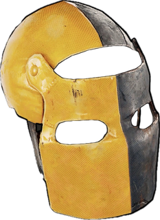 Dual Tone Metal Facemask