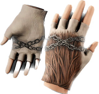 Krampus Leather Gloves
