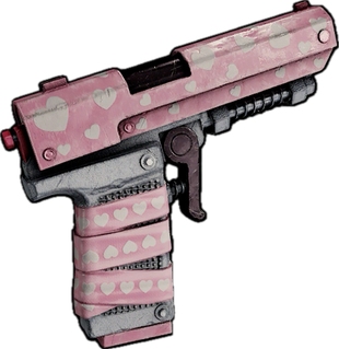 Love Hurts - Semi-Automatic Pistol