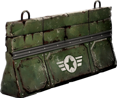 Army Surplus Concrete Barricade