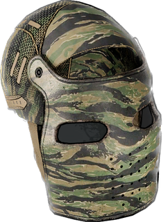 Tigerstripe Metal Facemask