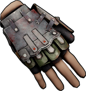 Fallen Roadsign Gloves