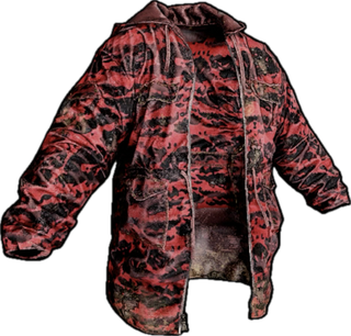 Red Tigerstripe Jacket