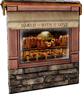 Love Loaf Garage Door