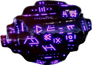 Glowing Wine Rock