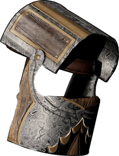 Watered Steel Coffee Can Helmet