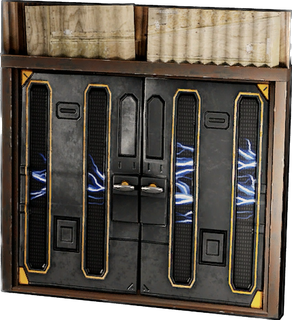 Shocking Sheet Metal Double Door