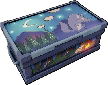 Animal Party Large Wood Box