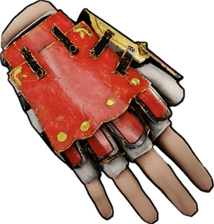 Nutcracker Roadsign Gloves