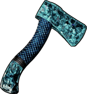 Aquamarine Hatchet