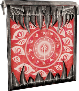Demonic Garage Door