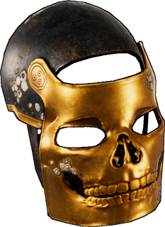 Pirate Blunder Metal Facemask