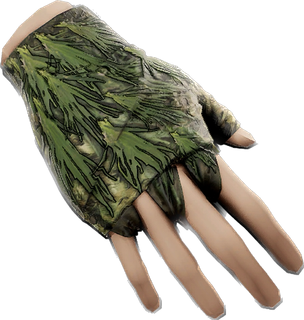 Ghillie Burlap Gloves