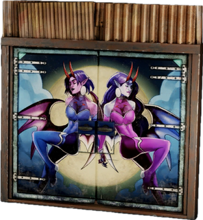 Succubus Sheet Metal Double Door