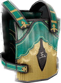 Jade Dragon Metal Chestplate