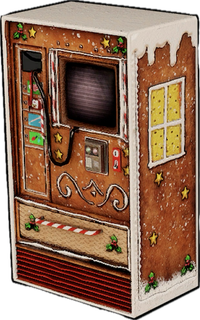 Gingerbread Vending Machine