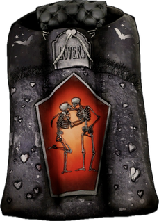 Gothic Valentine Sleeping Bag