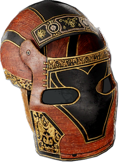 Ornate Metal Facemask