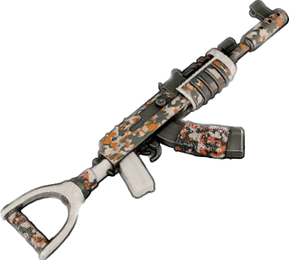 Orange Camo - Assault Rifle