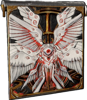 Angelic Horrors Garage Door