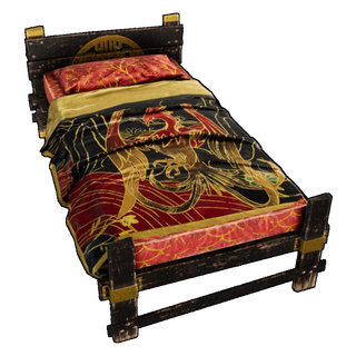 Flameborn Bed