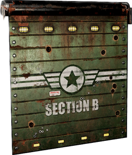 Army Surplus Garage Door