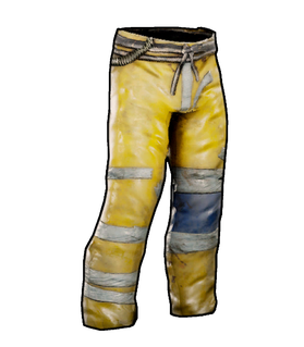 Fake Hazzy Burlap Pants