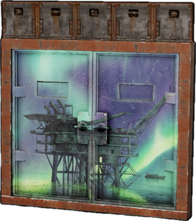 Northern Majesty Armoured Double Door