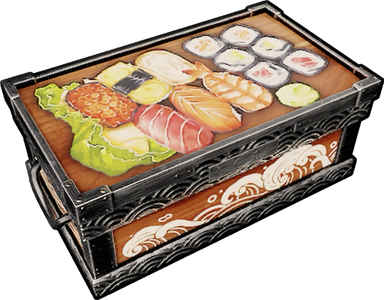 Sushi Bar Large Wood Box