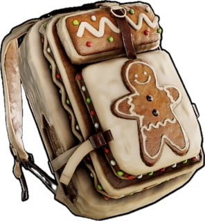 Gingerbread Large Backpack