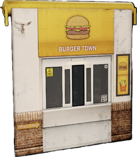 Fast-Food Garage Door