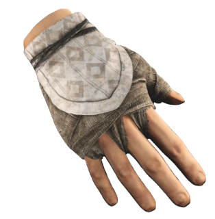 Shiro Shinobi Burlap Gloves