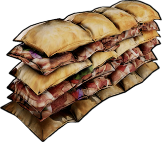 BBQ Sandbag Barricade