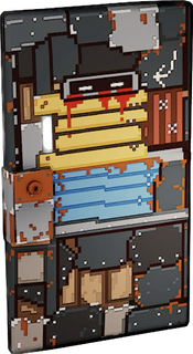 Pixel Sheet Metal Door