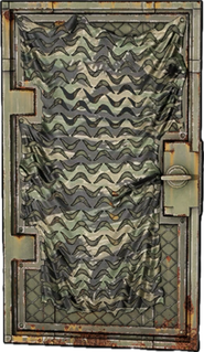 Tigerstripe Armoured Door