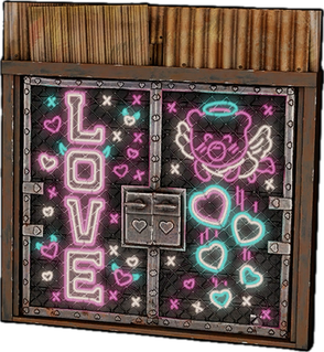 Electric Love Sheet Metal Double Door