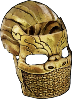 Lunar Snake Metal Facemask