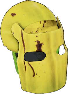 Banana Metal Facemask