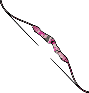 Pink Camo Bow
