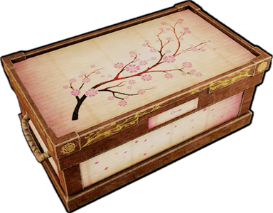 Paper Lantern Large Wood Box