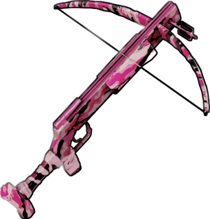 Pink Camo Crossbow