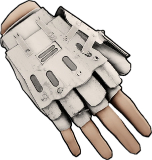 White Out Roadsign Gloves
