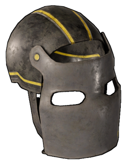 Oil Spill Metal Facemask