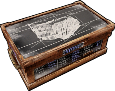 Blackboard Large Wood Box