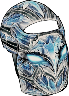 Glacial Metal Facemask