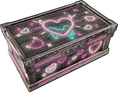 Electric Love Large Wood Box