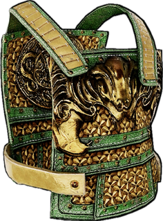 Lunar Snake Metal Chestplate
